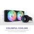 NZXT Kraken Elite 240 RGB 240mm AIO Liquid CPU Cooler with LCD Display